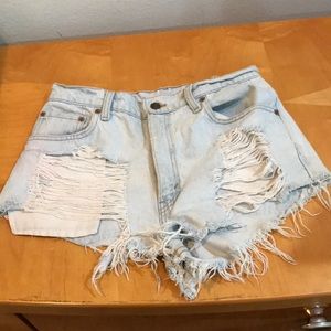 Denim shorts from LF